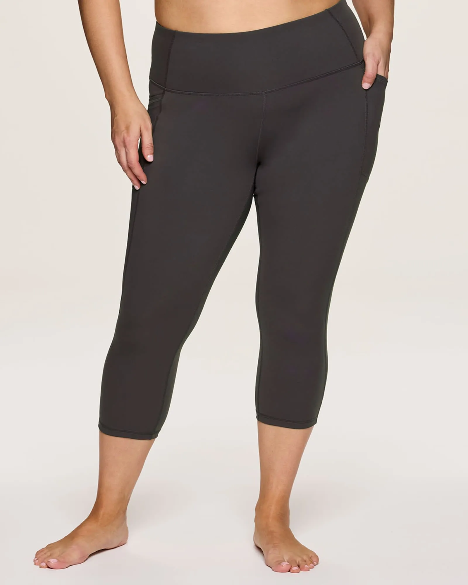 Plus Tech Flex Ultra Hold Capri | Charcoal